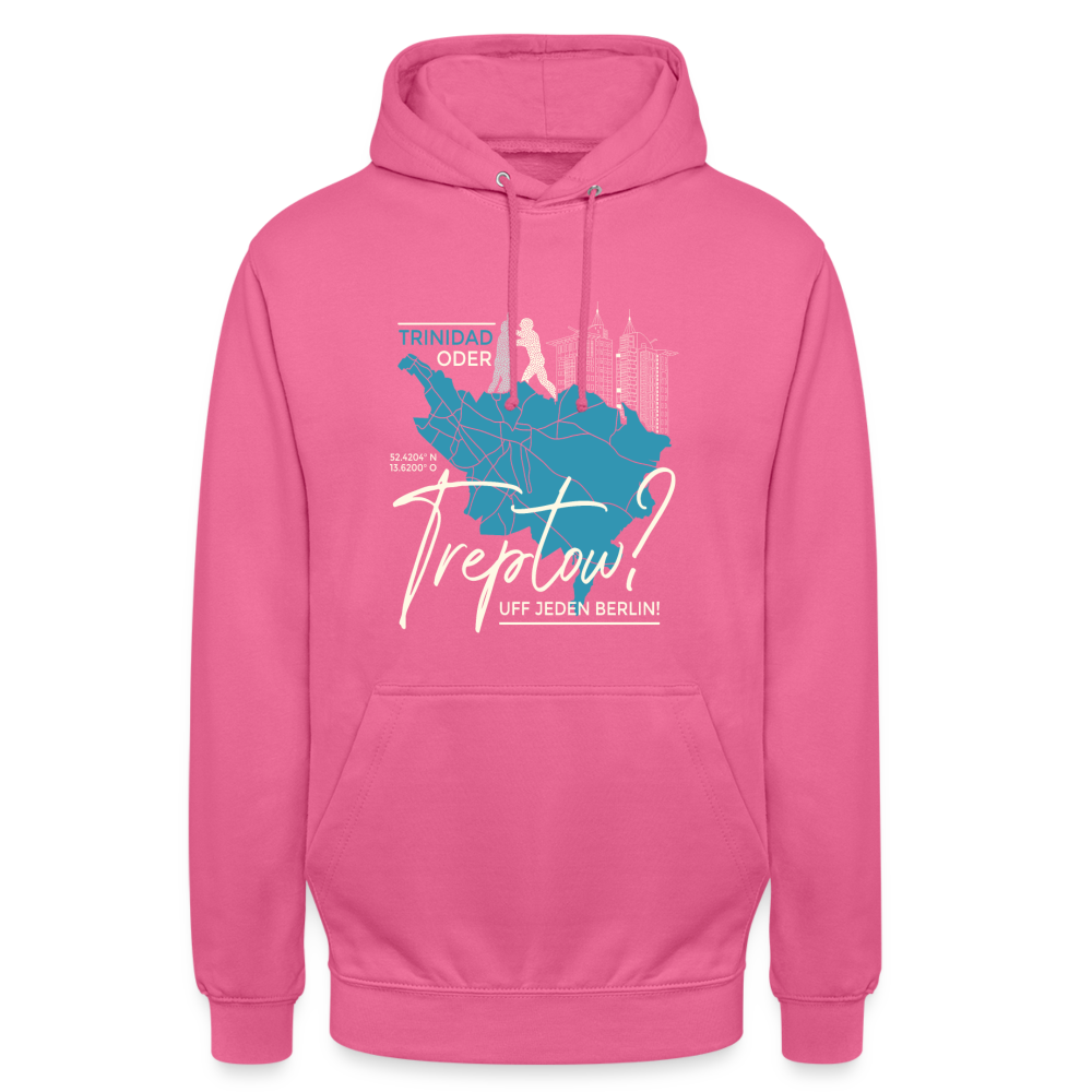 Trinidad oder Treptow - Unisex Hoodie - Pink