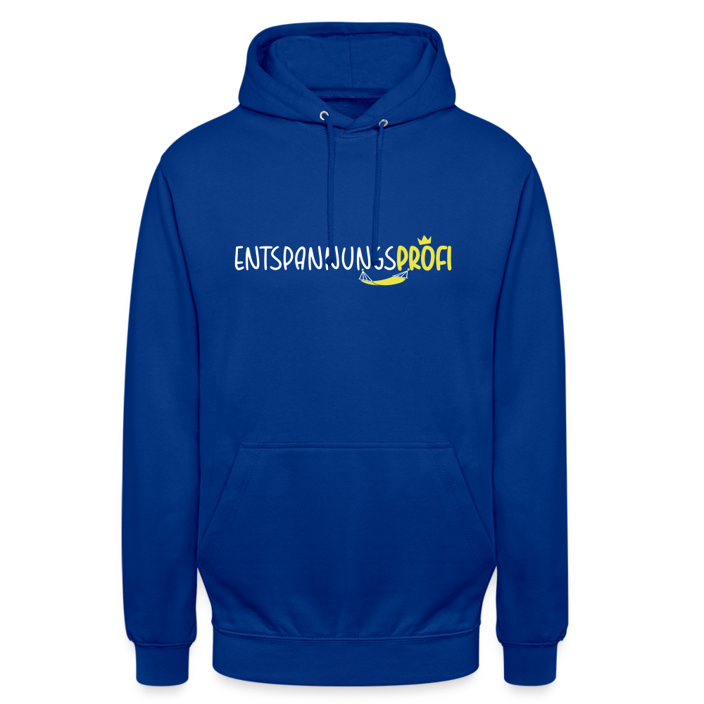 Entspannungsprofi - Unisex Hoodie - Royalblau