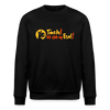 Tach! Ick steh uff Esel! - Unisex Bio Sweatshirt - Schwarz
