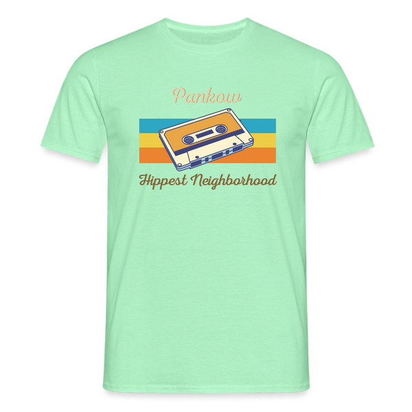 Pankow Hippest Neighborhood - Männer Premium T-Shirt - Mintgrün