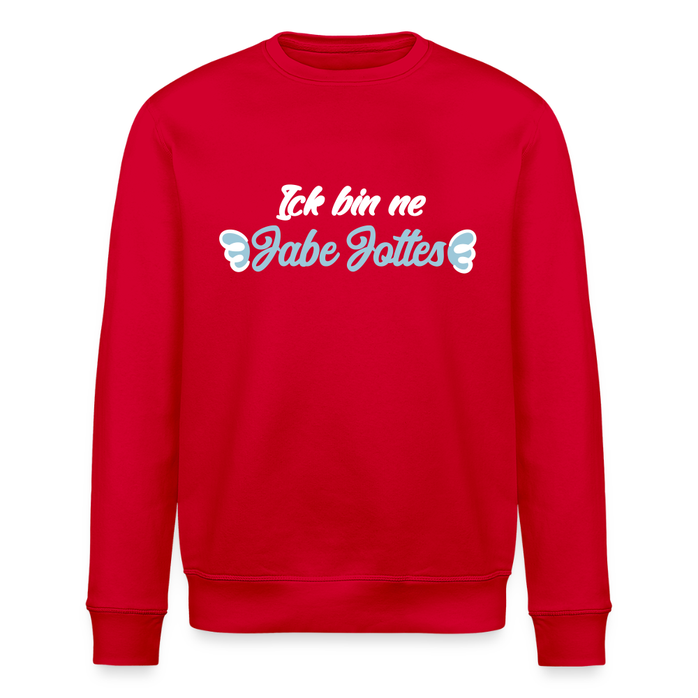 Jabe Jottes - Unisex Bio Sweatshirt - Rot