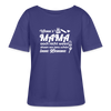 Wenn's Mama wees - Relaxed Rundhals Frauen Bio-T-Shirt - Dämmerung