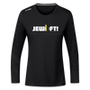 Jewieft! - Frauen Sport Langarmshirt - Schwarz