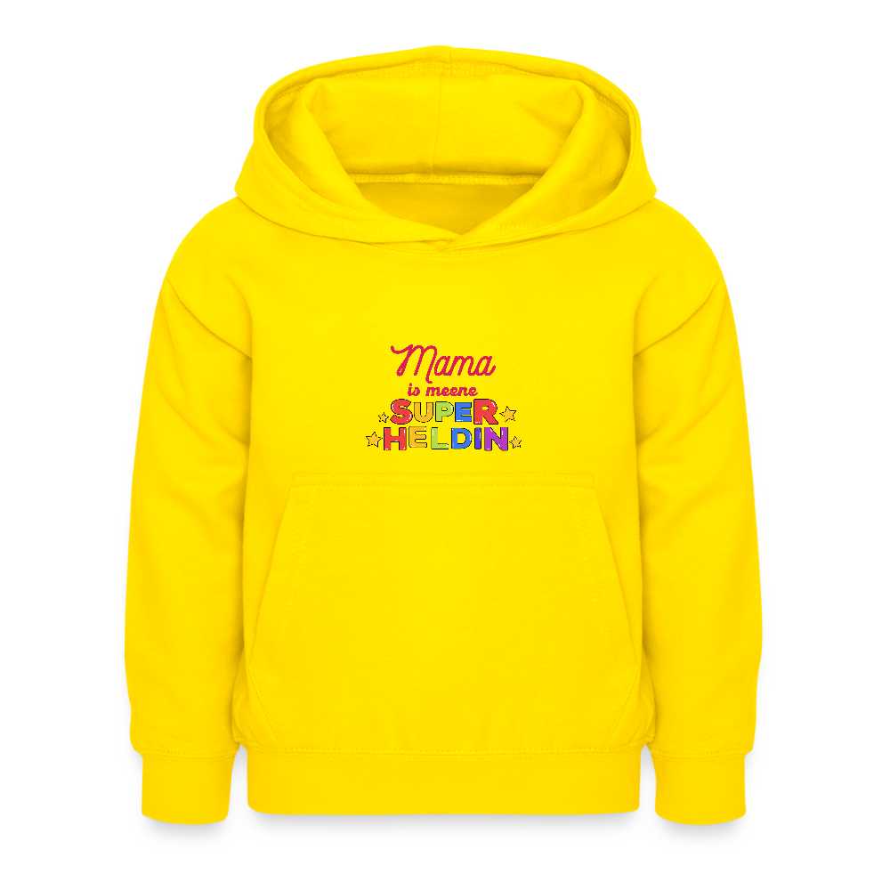 Meene Heldin - Kinder Hoodie - Gelb