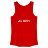 Jeh Weita! - Frauen Bio Tank Top - Rot