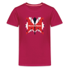 Mierendorffplatz - Teenager Premium T-Shirt - dunkles Pink