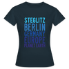 Steglitz Planet Earth - Frauen Premium T-Shirt - Navy