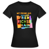 Freude aus Friedrichshain - Frauen Premium T-Shirt - Schwarz