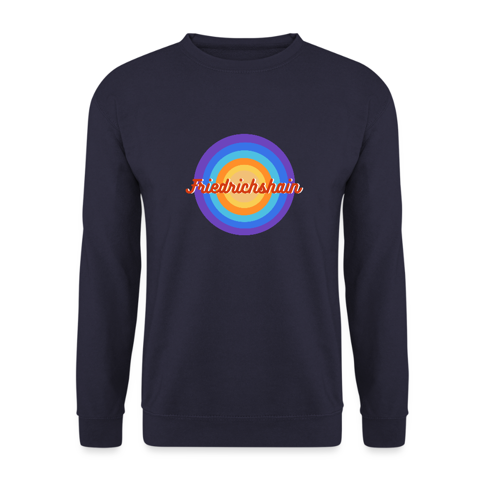 Friedrichshain Retro - Unisex Pullover - Navy
