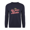 Uff jeht’s Mädels - Unisex Pullover - Navy
