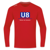 U8 - Männer Sport Langamshirt - Rot