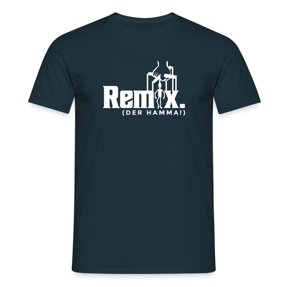 Remix. - Männer Premium T-Shirt - Navy