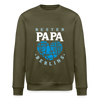 Bester Papa - Unisex Bio Sweatshirt - Khaki