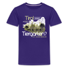 Tirol oder Tiergarten - Teenager Premium T-Shirt - Lila