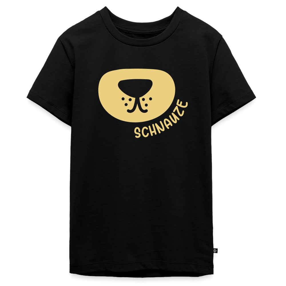 Schnauze - Teenager Premium T-Shirt - Schwarz