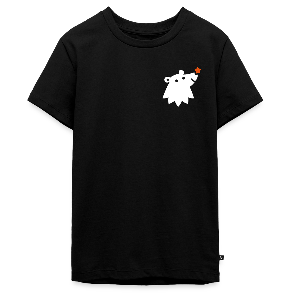 Schnauze Bär - Teenager Premium T-Shirt - Schwarz