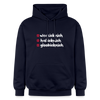 weesicknich, habicknich, gloobicknich - Hoodie - Navy