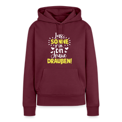 Lass Sonne rin, dit Jraue draußen! - Frauen Premium Hoodie