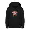 Meene Bagasche Ick Lieb Sie - Teenager Hoodie - Schwarz