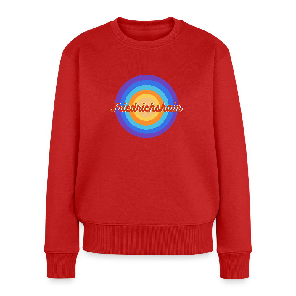 Friedrichshain Retro - Frauen Premium Pullover - Rot
