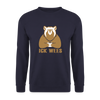 ick wees - Unisex Pullover - Navy