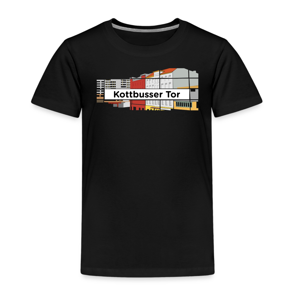 Kottbusser Tor - Kinder Premium T-Shirt - Schwarz