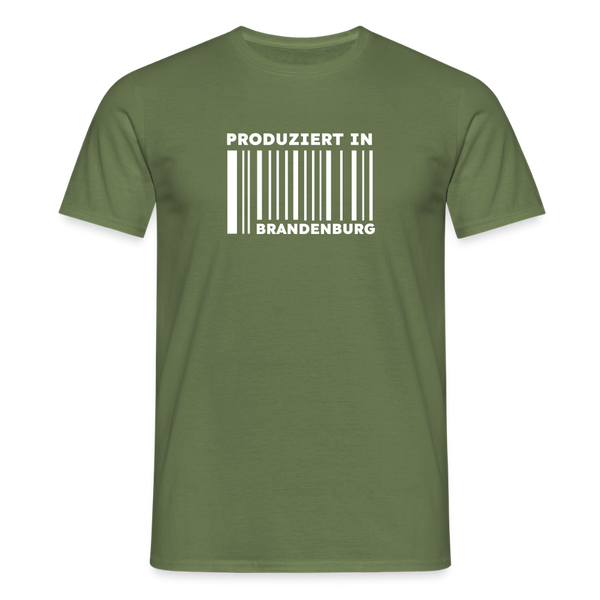 PRODUZIERT IN BRANDENBURG - Männer Premium T-Shirt - Militärgrün
