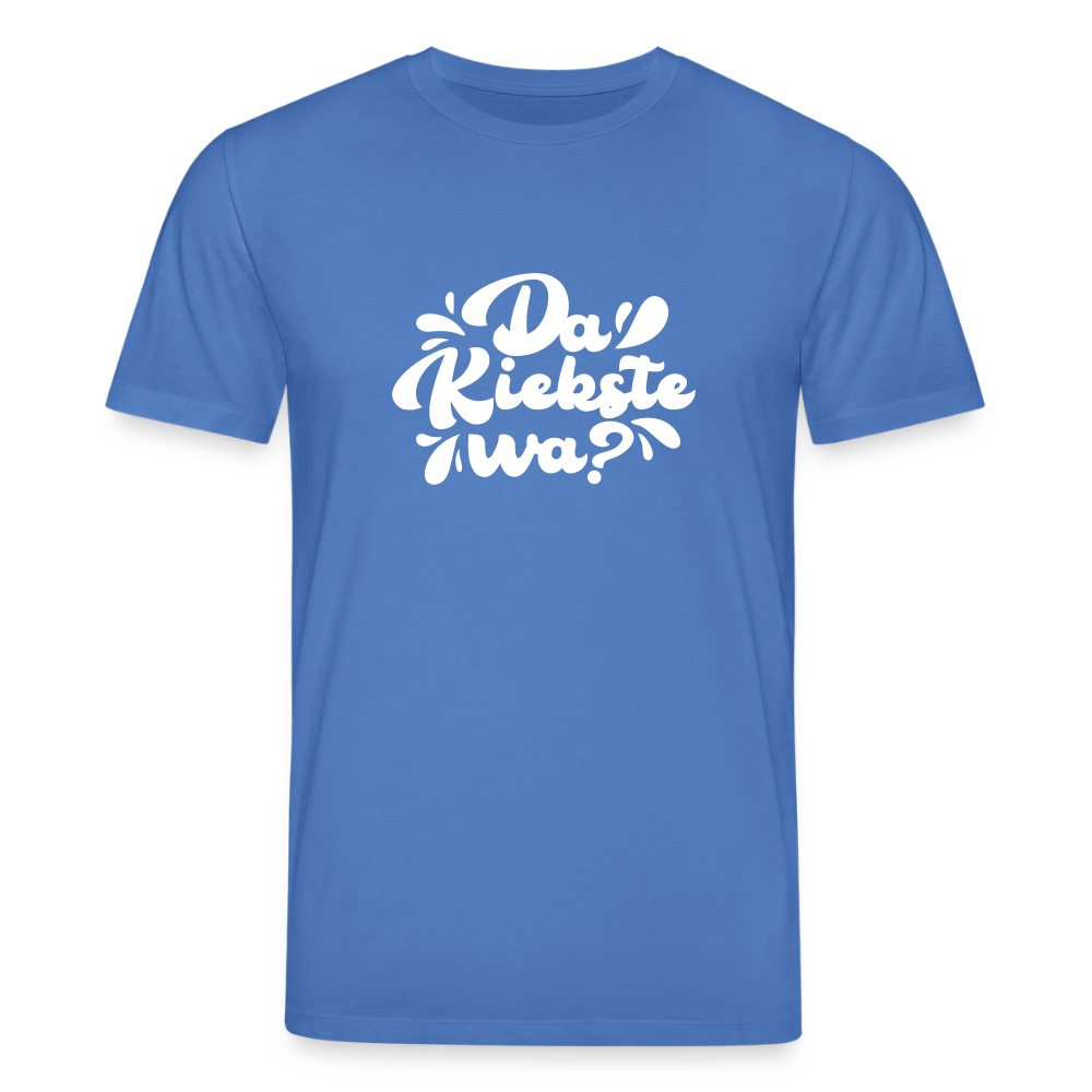 Kiekste - Unisex Bio T-Shirt - Achtsames Blau