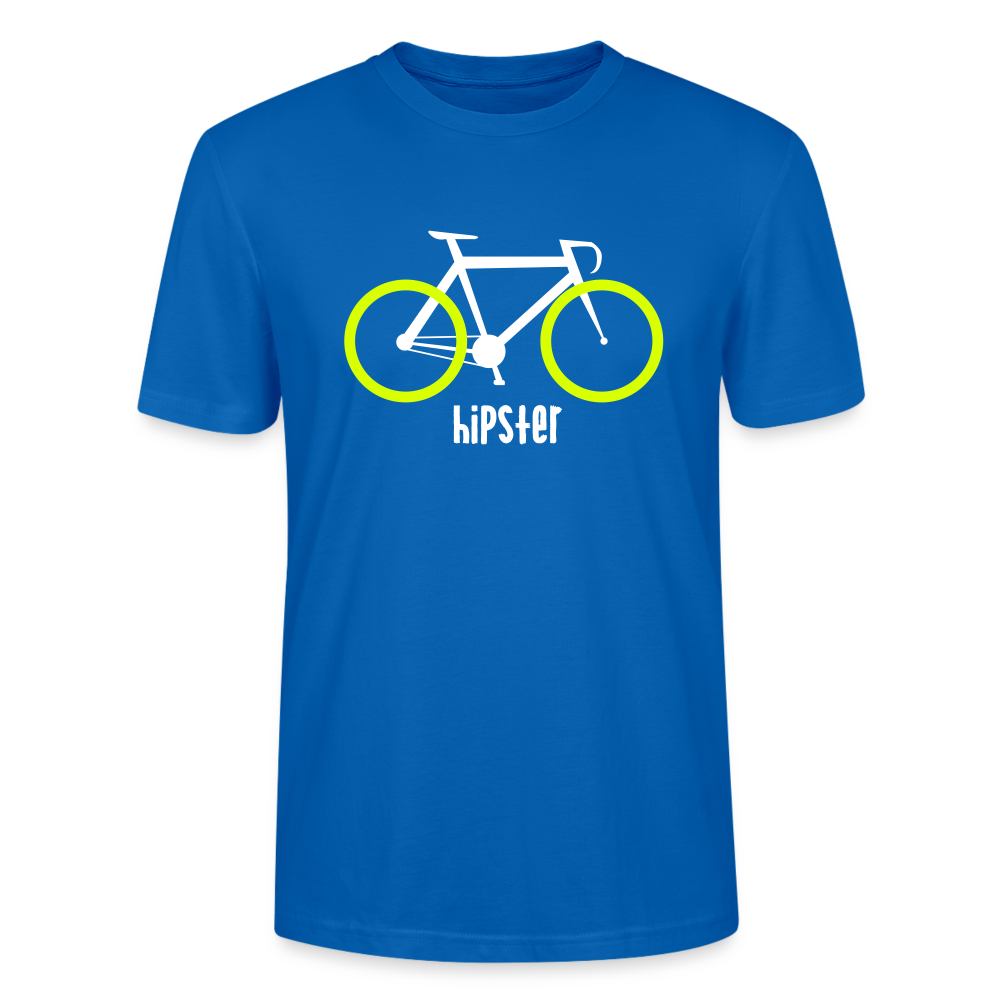 Berlin Hipster Bike - Männer Bio T-Shirt - Pfauenblau