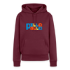 Pillepalle - Frauen Premium Hoodie - Burgunderrot
