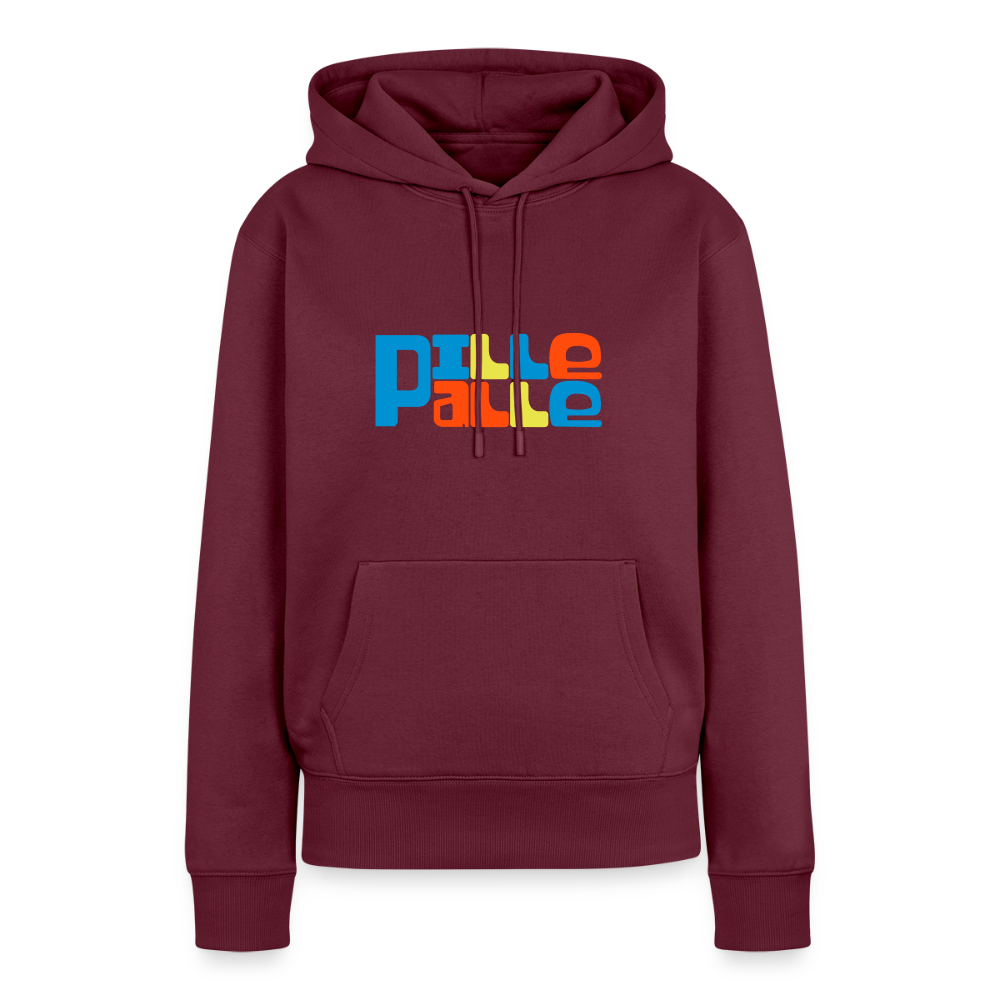 Pillepalle - Frauen Premium Hoodie - Burgunderrot