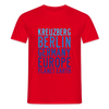 Kreuzberg - Planet Earth - Männer Premium T-Shirt - Rot