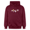VAJISSET - Hoodie - Maroon