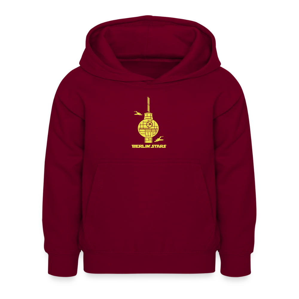 Berlin Stars - Kinder Hoodie - Bordeaux