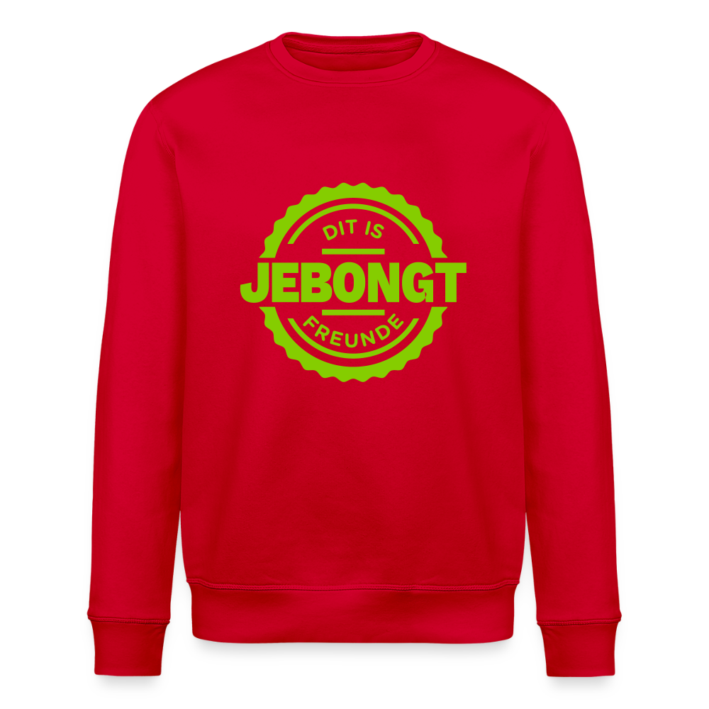 Jebongt Freunde - Unisex Bio Sweatshirt - Rot