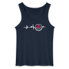 Haupstadt - Männer Tank Top - Navy