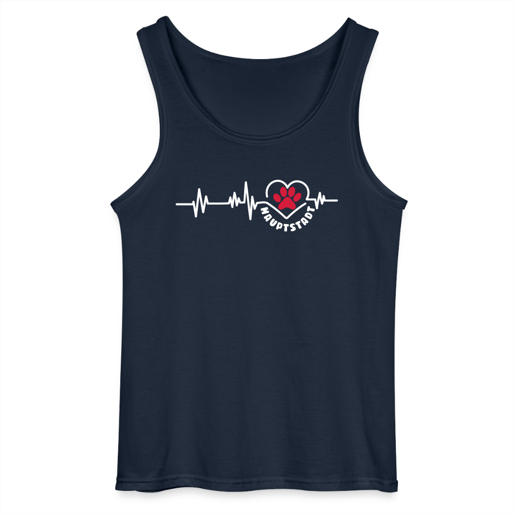 Haupstadt - Männer Tank Top - Navy