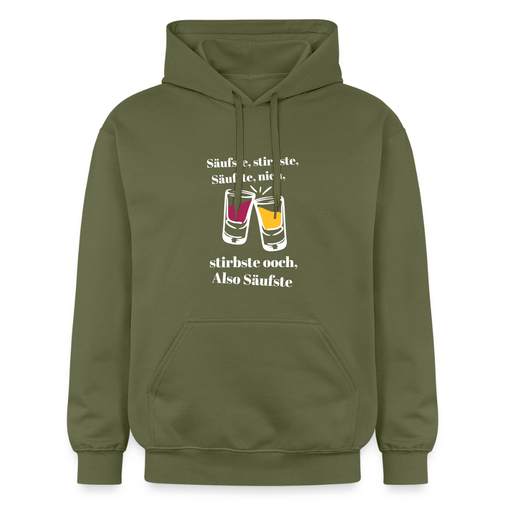Säufste - Hoodie - Militärgrün