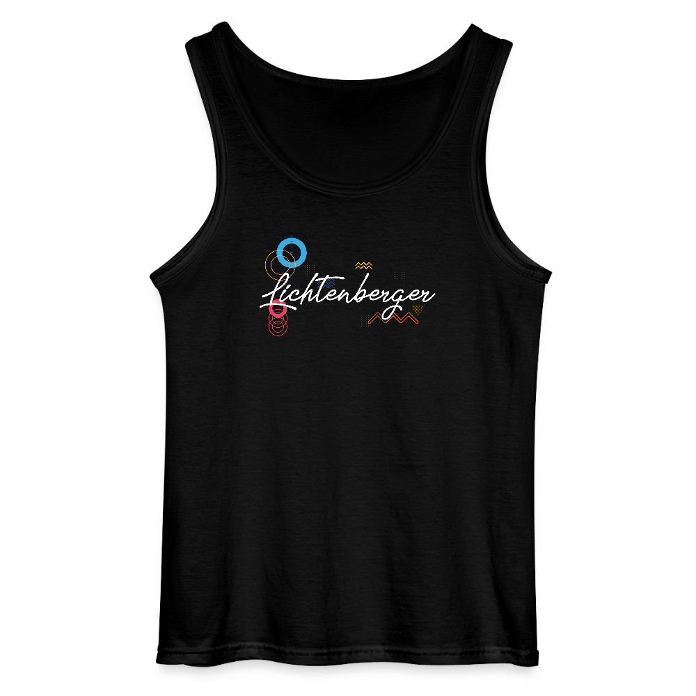 Lichtenberger - Männer Tank Top - Schwarz