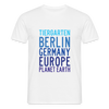 Tiergarten Planet Earth - Männer Premium T-Shirt - Weiß