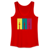 Berlin Retro - Frauen Bio Tank Top - Rot