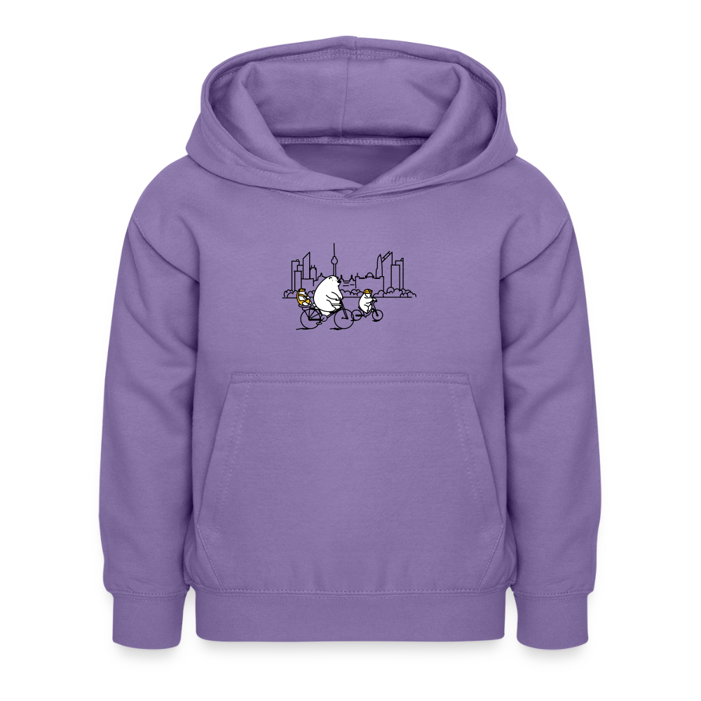 Fahrradtour Berlin - Kinder Hoodie - Lavendel