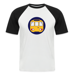 U-Bahntunnel - Männer Baseball T-Shirt