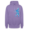 Berliner Bär Geometrie - Unisex Hoodie - Lavendel
