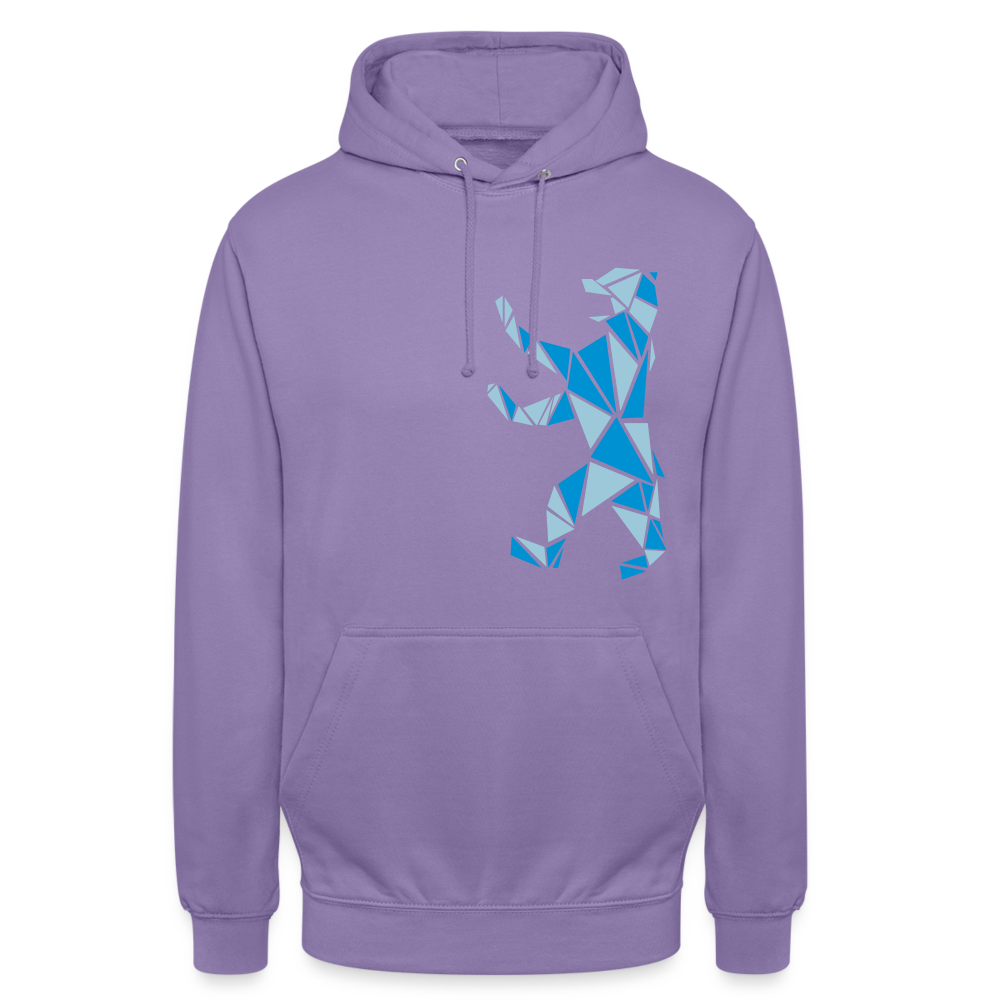Berliner Bär Geometrie - Unisex Hoodie - Lavendel