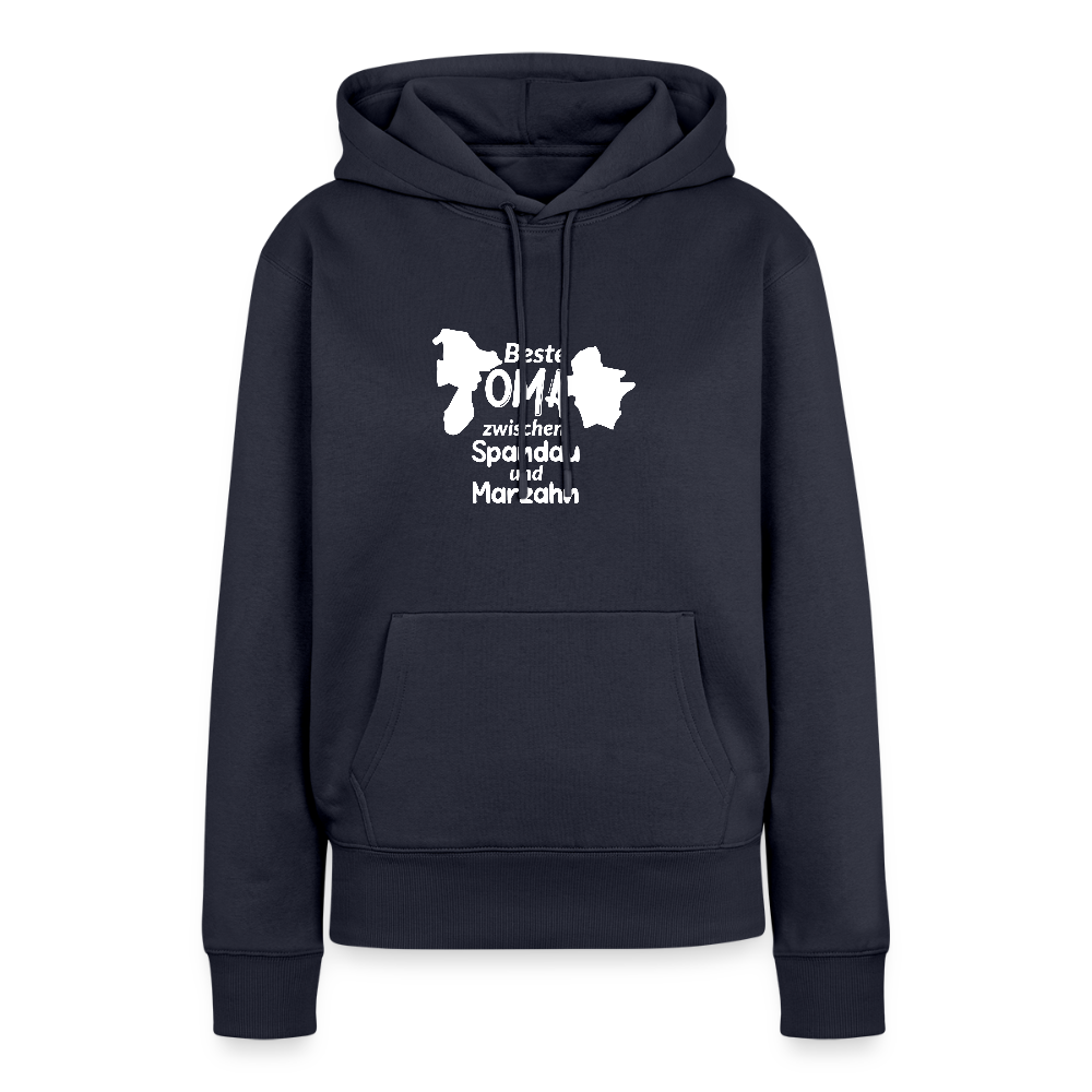 Beste Oma - Frauen Premium Hoodie - Navy