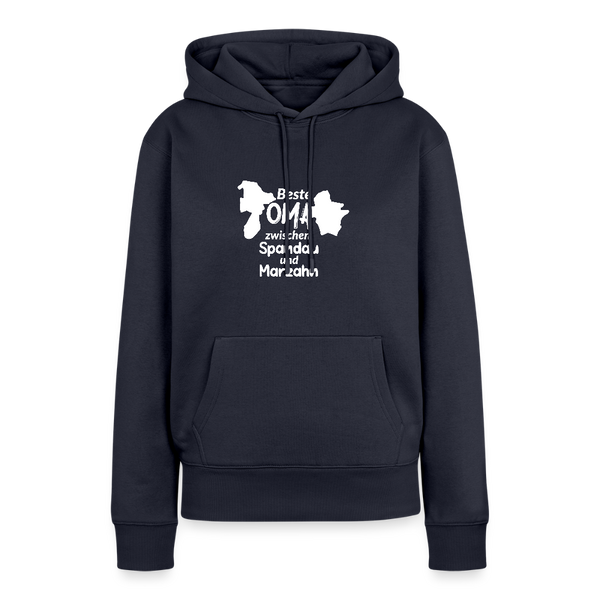 Beste Oma - Frauen Premium Hoodie - Navy