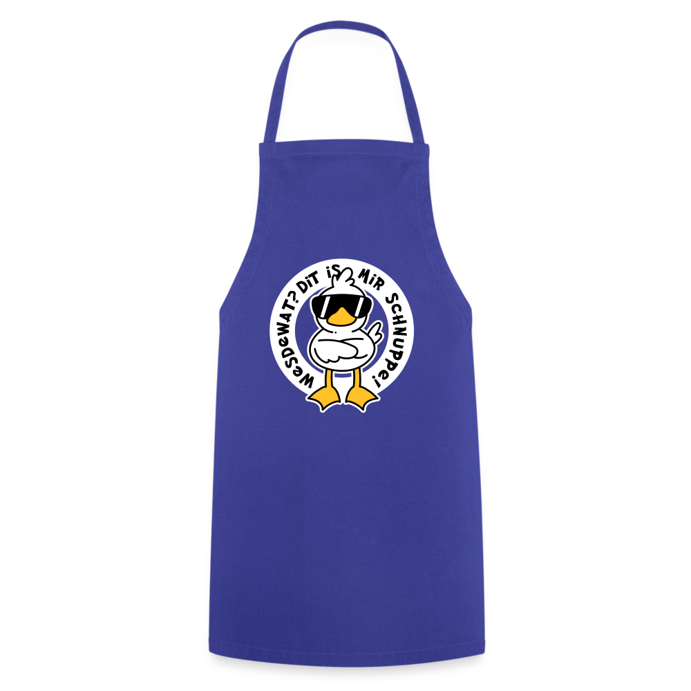 Wesdewat? - Kochschürze - Royalblau