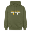 Nich mürrisch! Jedankenreich! - Hoodie - Militärgrün