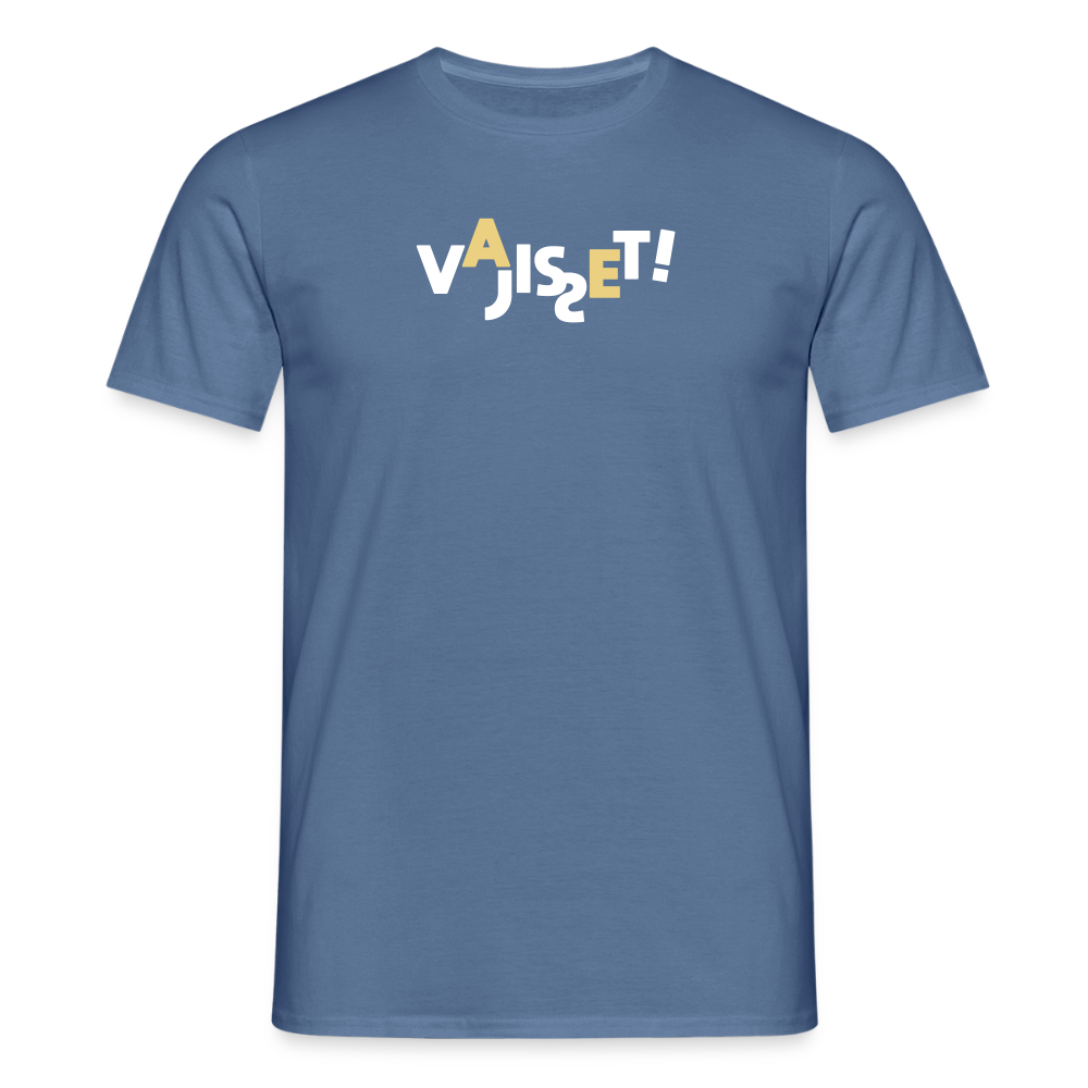 VAJISSET - Männer Premium T-Shirt - Taubenblau
